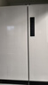 海爾（Haier）小紅花516L十字門(mén)母嬰冰箱594mm超薄零嵌除菌凈味降農殘防霉菌變溫BCD-516WGHTDB9GPU1國家補貼 曬單實(shí)拍圖