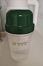 安利（Amway）安利紐崔萊搖搖杯原裝正品蛋白粉搖杯沖泡專(zhuān)用易清洗奶昔代餐水杯 綠色400ml1個(gè) 曬單實(shí)拍圖