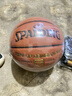 斯伯?。⊿PALDING）籃球5號室內外耐磨兼用五號PU材質(zhì)青少年兒童籃球77-476Y5 曬單實(shí)拍圖