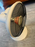 美的（Midea）小太陽(yáng)取暖器家用節能電暖器臺式電熱器暖氣機辦公室烤火爐暖腳器暗光防燙遠紅外電暖氣 搖頭送暖兩檔調溫BJ 機械式 曬單實(shí)拍圖