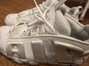 耐克（NIKE）男子籃球鞋AIR MORE UPTEMPO低幫運動(dòng)鞋FZ3055-100 白色 44  曬單實(shí)拍圖