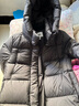 森馬（Semir）陳都靈同款羽絨服女90絨長(cháng)款三防冬寬松連帽外套簡(jiǎn)約109724113001 曬單實(shí)拍圖