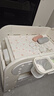 babypods尿布臺嬰兒護理臺新生兒換尿布撫觸多功能嬰兒床可移動(dòng)幼兒洗澡臺 護理臺+硅膠墊+掛籃 曬單實(shí)拍圖