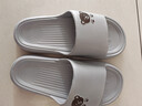 稻草人拖鞋男女居家用秋冬洗澡厚底浴室內外穿情侶防滑靜音涼拖 灰42-43 曬單實(shí)拍圖