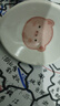 釉下彩可愛(ài)卡通碗碟套裝家用高顏值陶瓷碗筷盤(pán)餐具 2碗2勺 4件套 曬單實(shí)拍圖