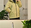 鴨鴨（YAYA）王一博同款冰殼沖鋒衣羽絨服女冬新款戶(hù)外三合一登山服男士外套 蘋(píng)果綠色 【男女同款|四季款/兩件套】 M (170) 116-130斤 曬單實(shí)拍圖