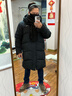 安踏六度芯羽絨服丨中長(cháng)款運動(dòng)羽絨男冬季保暖鴨絨棉服防潑水外套 曬單實(shí)拍圖