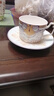 品來(lái)運 唐山原產(chǎn)地骨瓷咖啡杯碟水杯馬克杯杯子微瑕疵下午茶杯套裝 微瑕芭提雅（杯+碟） 曬單實(shí)拍圖