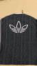 adidas提花條紋寬松運動(dòng)針織衫男女阿迪達斯三葉草 曬單實(shí)拍圖