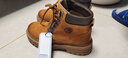 馬克華菲馬丁靴男秋冬季2025新款大黃靴男士真皮靴子復古戶(hù)外靴 大漠黃 40 曬單實(shí)拍圖