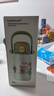 樂(lè )扣樂(lè )扣（LOCK&LOCK）兒童保溫杯吸管杯316L不銹鋼幼兒園小學(xué)生戶(hù)外雙飲水杯580ml綠色 曬單實(shí)拍圖