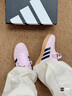 阿迪達斯（adidas）運動(dòng)鞋輕便舒適網(wǎng)球鞋時(shí)尚潮流女士休閑鞋 JP7629 粉 37  曬單實(shí)拍圖