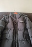 FILA 斐樂(lè )女士長(cháng)款羽絨服冬季新款防污防潑水RGB多彩羽絨外套 正黑色-BK L 170/88A/L 曬單實(shí)拍圖