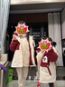 迪士尼兒童外套秋冬女童裝外套兩件套2026季棉服套裝搖粒絨大童寶寶外套 曬單實(shí)拍圖