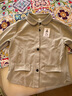東方鴨純棉秋季新品棉質(zhì)短款上衣女復古文藝通勤純色寬松單排扣外套 卡其色【高品質(zhì)】 M 【95-110斤】中碼 曬單實(shí)拍圖