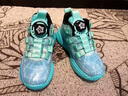 回力男童熒光籃球鞋2025夏季新款運動(dòng)鞋女孩青少年訓練減震跑步鞋童鞋 藍色 32 碼 曬單實(shí)拍圖