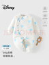 迪士尼嬰兒衣服60g新生幼兒連體衣夾棉滿(mǎn)月寶寶爬爬服百天睡衣春秋冬季 曬單實(shí)拍圖