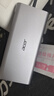 宏碁（acer）擴展塢11合1 USB-C轉HDMI轉換器適用iPad,MacBook 4K投屏VGA音頻網(wǎng)口分線(xiàn)器拓展塢 曬單實(shí)拍圖