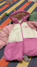 蓋璞女幼童2025秋季新款撞色動(dòng)物耳朵連帽羽絨服兒童裝外套804609 曬單實(shí)拍圖