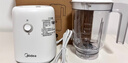 美的（Midea）榨汁輔食料理機橙汁機榨汁杯多功能易清洗家用小型攪拌機小米糊果汁機嬰兒輔食機MJ-WBL2501B 曬單實(shí)拍圖