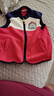汪汪隊立大功兒童馬甲男童秋冬保暖無(wú)袖外套寶寶背心搖粒絨馬夾PA1849C紅 120 曬單實(shí)拍圖