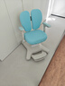 博士町兒童學(xué)習椅寫(xiě)字椅6-18歲學(xué)生椅兒童座椅帶腳踏正姿矯正追背書(shū)桌椅 【制動(dòng)腳踏】升級X底盤(pán)-晴空藍 曬單實(shí)拍圖