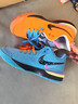 CDAC莫蘭特一代籃球鞋男款杜蘭特kd15代實(shí)戰耐磨球鞋兒童男運動(dòng)鞋球鞋 橙色--升級款 摩擦有聲音 35 曬單實(shí)拍圖