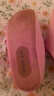 利達妮日式棉拖鞋女秋冬透氣室內布底居家木地板情侶拖鞋男 粉色 40-41 曬單實(shí)拍圖