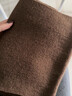 圍巾女冬季韓版百搭加厚保暖羊絨披肩情侶款女裝禮物 咖啡色 曬單實(shí)拍圖
