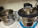 保蒂克304不銹鋼蒸鍋湯鍋一體兩用電磁爐燃氣灶專(zhuān)用加厚家用二層食品級 7-9人湯鍋+單蒸格 28cm 曬單實(shí)拍圖