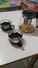 【京東物流】茶壺套裝整套茶具大容量玻璃茶杯帶濾網(wǎng)耐高溫泡茶具 1000ML一壺+四杯套裝【無(wú)茶盤(pán)】 曬單實(shí)拍圖