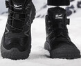 回力雪地靴男冬季棉鞋男加絨加厚保暖馬丁靴男戶(hù)外厚底防滑 曬單實(shí)拍圖