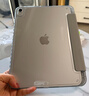 閃魔適用ipad11/10保護殼25/22款ipad11/10保護套帶筆槽蘋(píng)果ipad11保護套11/10代亞克力透明灰色 曬單實(shí)拍圖