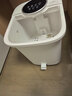 美的（Midea）泡腳桶足浴盆電解水殺菌加熱自動(dòng)按摩洗腳盆年貨生日禮物送男女友長(cháng)輩 ZL312極地白 曬單實(shí)拍圖