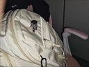 動(dòng)感北面大容量背包休閑戶(hù)外雙肩初高中學(xué)生運動(dòng)雙肩包旅行包可接團購 米色 曬單實(shí)拍圖
