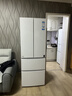 海爾冰箱342升一級雙變頻風(fēng)冷無(wú)霜凈味保鮮雙開(kāi)門(mén)四門(mén)法式多門(mén)超薄可嵌入式家用智能Leader電冰箱 冰雪白+黑金凈化+三檔變溫+手機智控 曬單實(shí)拍圖