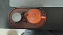 南山先生干泡茶盤(pán)木制儲水小茶臺功夫茶具配件托盤(pán)江南重竹茶盤(pán) 疏影重竹干泡盤(pán)_小號 曬單實(shí)拍圖