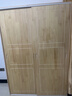 福霜【包安裝】全實(shí)木衣柜家用臥室推拉門(mén)收納柜子移門(mén)原木風(fēng)大衣櫥 120寬50深180高 (原木無(wú)漆)純實(shí)木無(wú)貼皮 曬單實(shí)拍圖