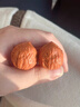芯奢水晶玉化皮文玩核桃男精品小秋子手玩迷你小核桃盤(pán)玩手把件高品質(zhì) 【上手易紅·水晶玉化皮】夜明珠小秋子28-31mm 曬單實(shí)拍圖