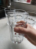宜家（IKEA）POKAL博克爾加厚鋼化玻璃杯家用透明大容量耐熱果汁杯子 透明350ml*4 曬單實(shí)拍圖