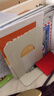 離草 書(shū)立架書(shū)架桌上書(shū)擋板書(shū)靠書(shū)支架置物架隔書(shū)靠書(shū)板書(shū)隔板T型架子金屬鐵書(shū)立 珍珠白（高17.2cm） 曬單實(shí)拍圖