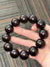 逍遙游小葉紫檀手串正宗印度小葉紫檀木滿(mǎn)金星小葉紫檀手串15mm 曬單實(shí)拍圖