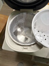 美的電飯煲1-2-3人 家用0涂層316L不銹鋼內膽電飯鍋小型 迷你智能多功能定時(shí)煮小米粥鍋微壓 母嬰級【上蓋可拆洗】白 2L 曬單實(shí)拍圖