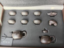 云禪尚陶 宜興紫砂壺原礦純手工茶具家用泡茶壺單人紫泥石瓢茶壺套裝 曬單實(shí)拍圖