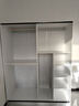 茉景【包安裝】全實(shí)木衣柜臥室可推拉衣柜出租屋收納儲物移門(mén)衣櫥 1.6主柜【三門(mén)】+邊柜 曬單實(shí)拍圖