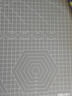 得力(deli)A2耐用PVC切割墊板桌墊/鼠標墊/書(shū)寫(xiě)墊 超大號可水洗手工桌面刻板裁紙美工墊  灰色78402 曬單實(shí)拍圖
