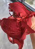 KJ本命年女士?jì)纫绿籽b聚攏防下垂胸罩小胸平胸專(zhuān)用紅色馬年結婚禮物 曬單實(shí)拍圖