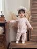 歡喜小熊 寶寶家居服套裝嬰兒春秋季衣服女童抗菌純棉秋衣秋褲分體兩件裝 萌寵樂(lè )章 80 曬單實(shí)拍圖