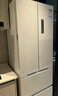 東芝（TOSHIBA）420小法式冰箱四開(kāi)門(mén)雙開(kāi)門(mén)高容全嵌入式一級能效國家補貼低能耗家用國家補貼電冰箱 GR-RF420WI-PM171織瑾白 曬單實(shí)拍圖