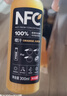 農夫山泉100%純果汁NFC橙汁300ml*24瓶鮮果冷壓榨0添加劑飲料過(guò)年年貨禮盒 曬單實(shí)拍圖